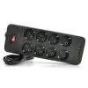Сетевой фильтр питания Meilepai F34U, 8 роз EU, 4USB, 2PD Black (F34U-Black) изображение 2