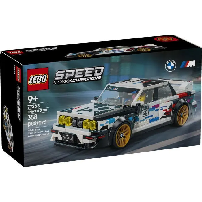 Конструктор LEGO Speed Champions BMW M3 (E30) (77263)