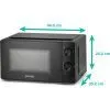 Микроволновая печь Gorenje MO20CE1B5 изображение 6