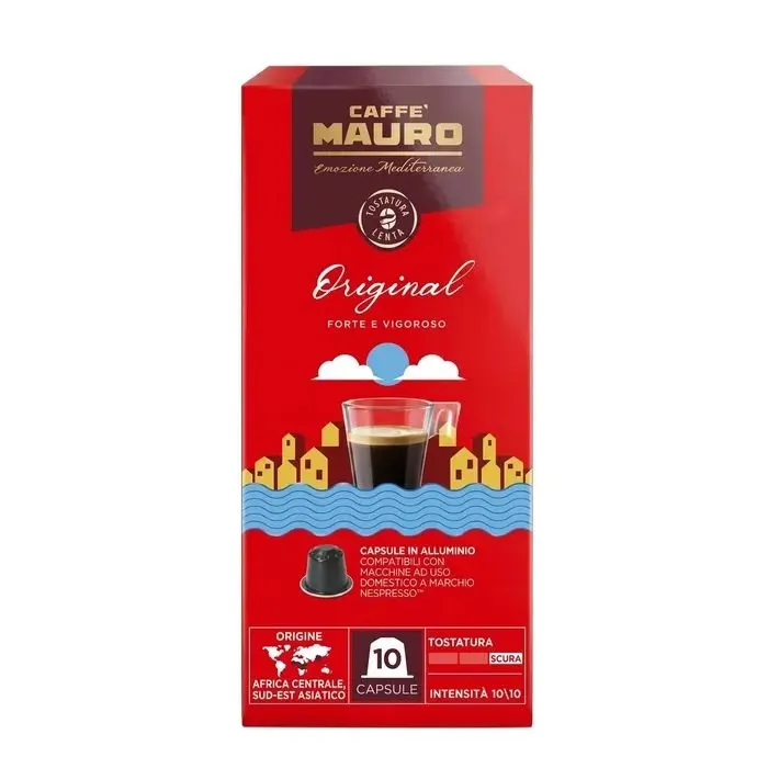 Кава MAURO NCC Alu Original в капсулах 10 шт 55 г (8002530121325)