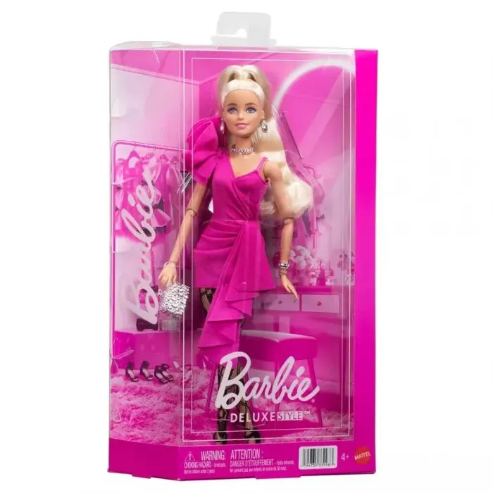 Лялька Barbie Deluxe Style Трояндовий сет у барбікорі (JJN73) зображення 7
