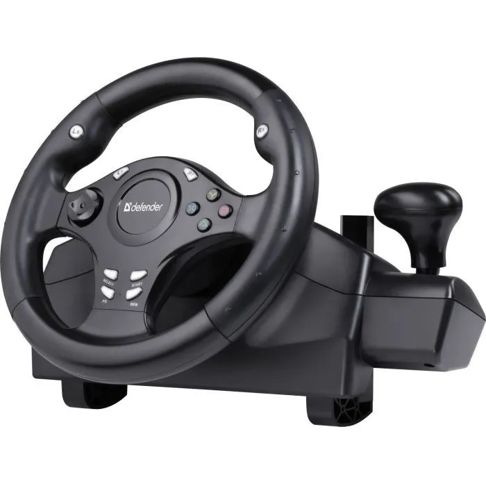 Кермо Defender Rager PC/PS/Xbox/Switch Black (64067) зображення 2