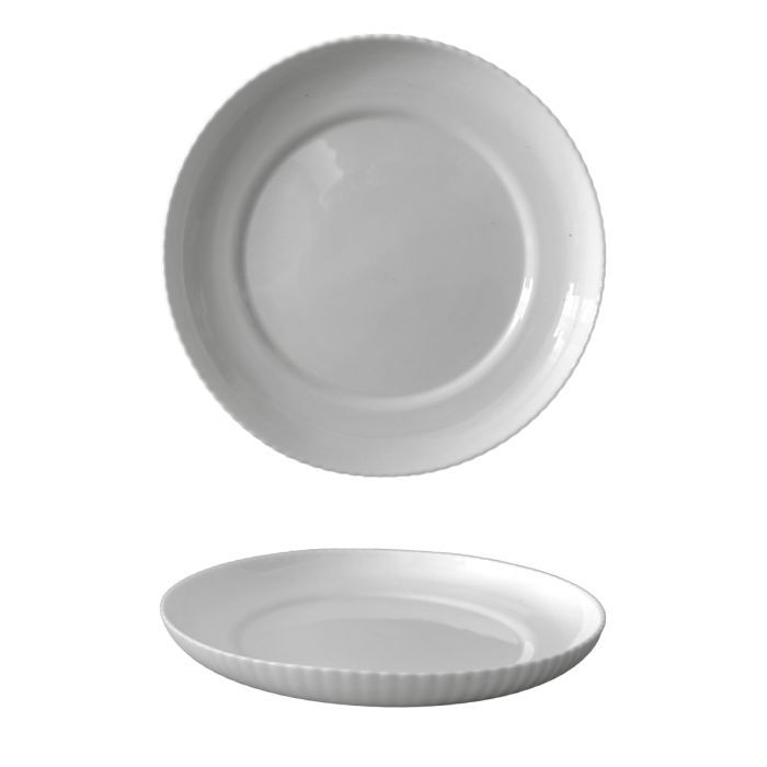 Тарелка Vittora Velvet Blanco обідня 255 мм (V-255VE)