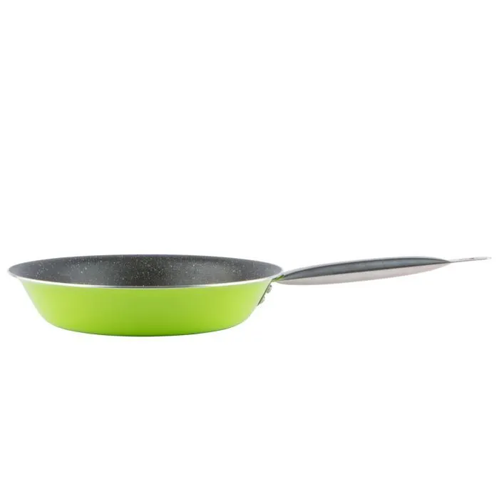 Сковорода Pepper Green Flower 22x4,8 cм +підставка (PR-2105-22)