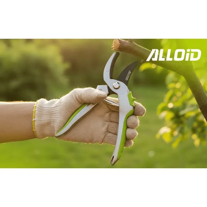 Секатор Alloid садовий, з комбінованою ручкою (PS-01097) зображення 4