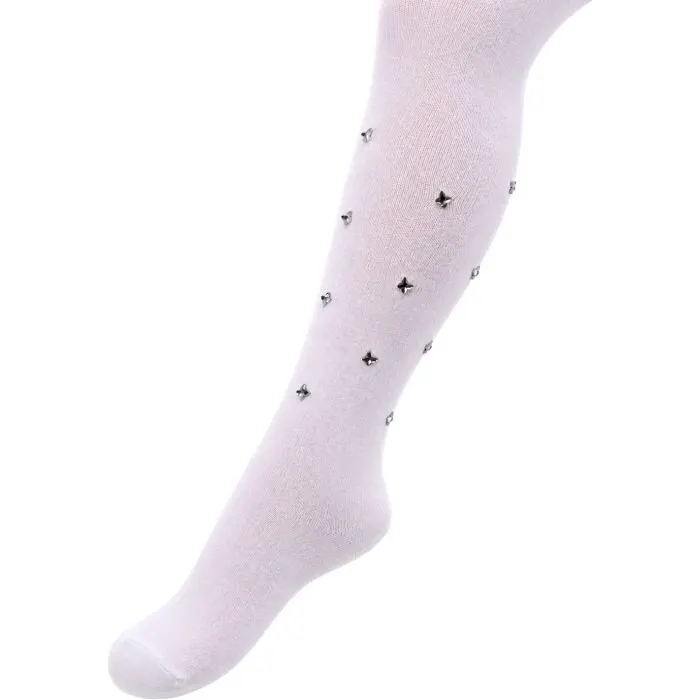 Колготки детские UCS Socks со стразами (M0C0302-2005-3G-white)