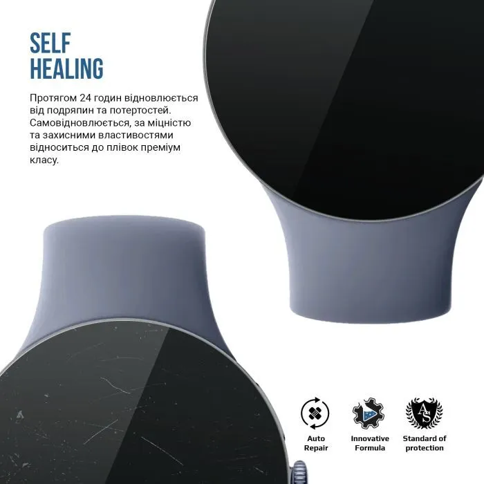 Пленка защитная Armorstandart Matte hydrogel Google Pixel Watch 4 45mm 6 pcs (ARM94031) изображение 3