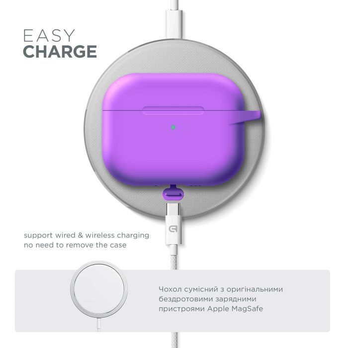 Чехол для наушников Armorstandart Hang Case For Apple AirPods Pro 3 Scarlet (ARM88283) изображение 7