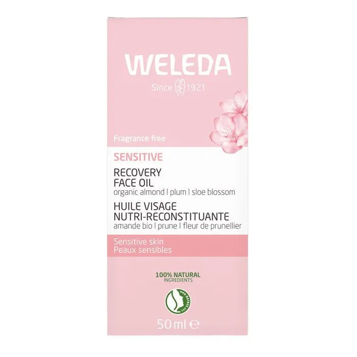 Олія для обличчя Weleda Almond Sensitive Facial Oil 50 мл (3596200093616) зображення 3