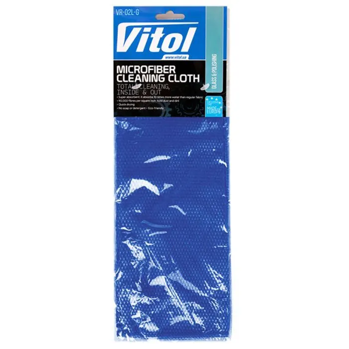 Автомобільна серветка Vitol 40х30см синя (VR-03M-U)