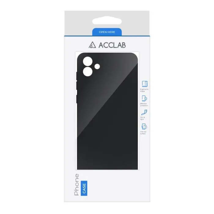 Чохол до мобільного телефона ACCLAB SoftShell Samsung Galaxy A04 Black (1283126566950) зображення 2
