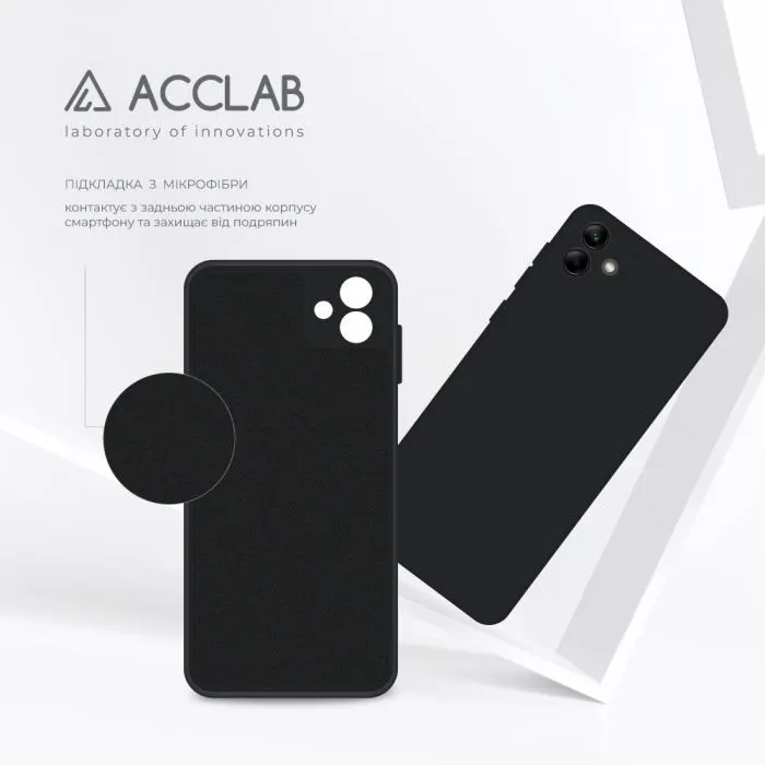 Чохол до мобільного телефона ACCLAB SoftShell Samsung Galaxy A04 Black (1283126566950) зображення 5