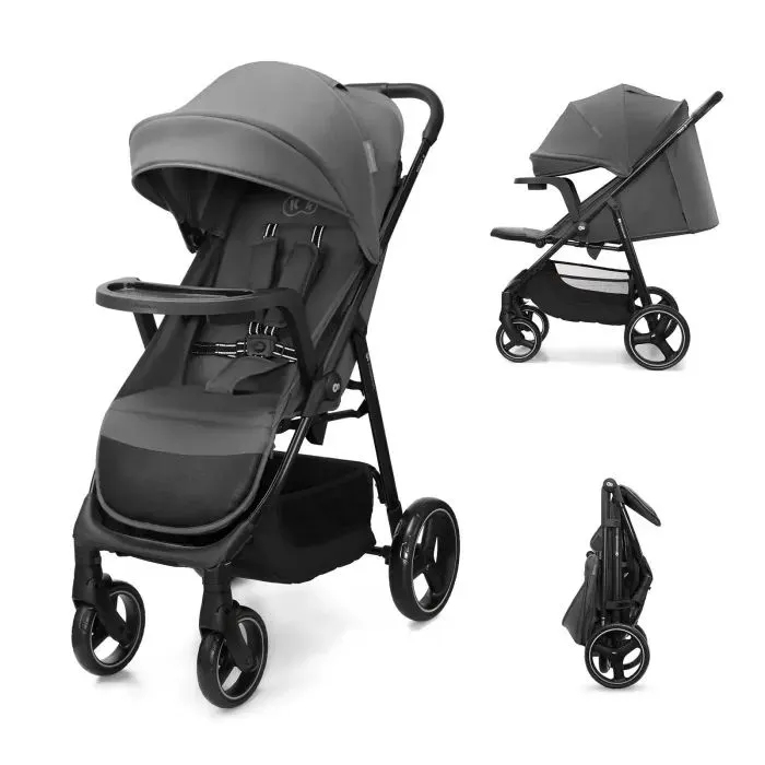 Коляска Kinderkraft Trig 3 Tray Grey (KSTRIG03GRY000T) (5902533930838)