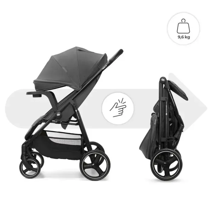 Коляска Kinderkraft Trig 3 Tray Grey (KSTRIG03GRY000T) (5902533930838) зображення 2