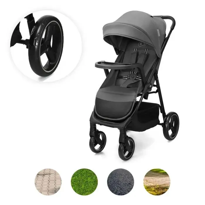 Коляска Kinderkraft Trig 3 Tray Grey (KSTRIG03GRY000T) (5902533930838) зображення 5