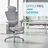 Офісне крісло OfficePro Jade OC970G Gray (OC970G) зображення 7
