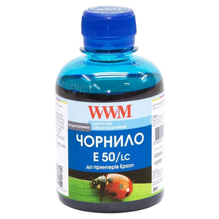 Чернила WWM Epson Stylus Universal light cyan (E50/LC)