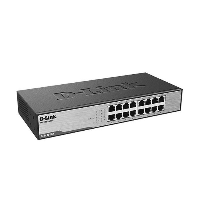 Комутатор мережевий D-Link DES-1016D/H1A