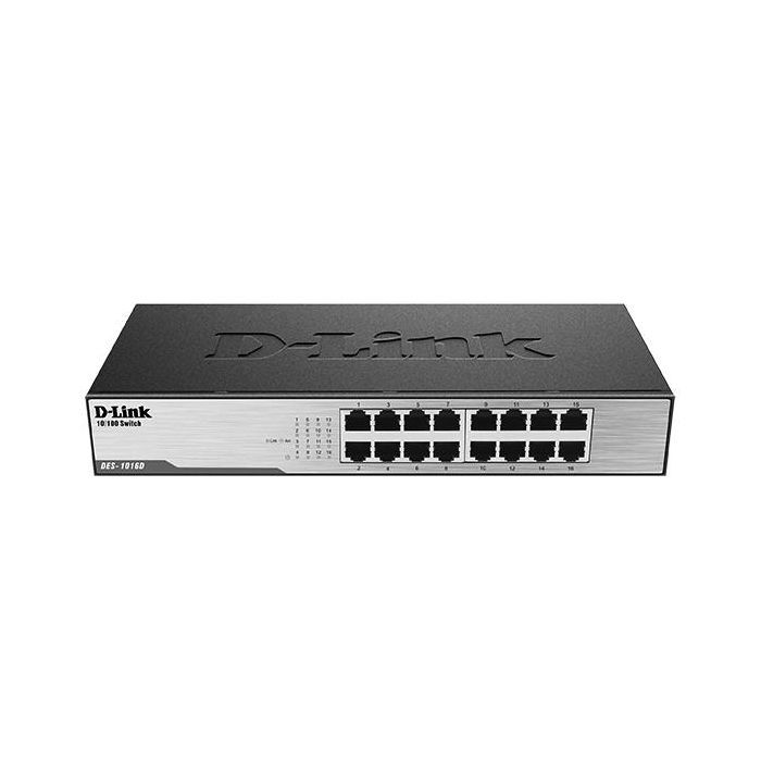 Комутатор мережевий D-Link DES-1016D/H1A зображення 2