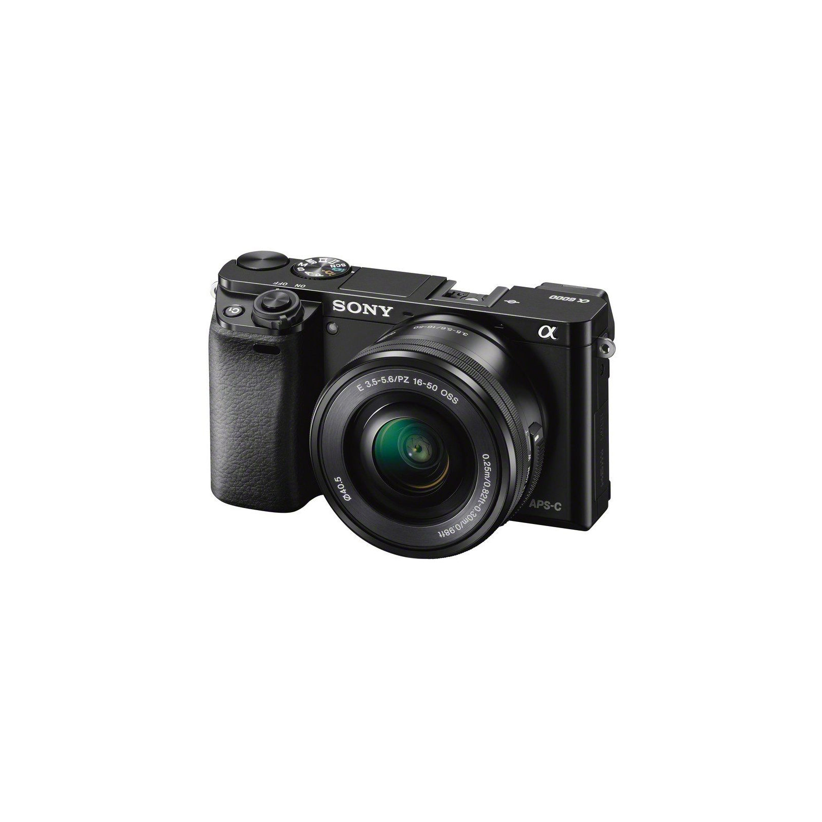 Цифровий фотоапарат Sony Alpha 6000 kit 16-50mm Black (ILCE6000LB.CEC)