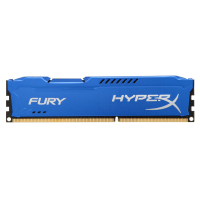 Модуль памяти для компьютера DDR3 4Gb 1600 MHz HyperX Fury Blu Kingston Fury (ex.HyperX) (HX316C10F/4)