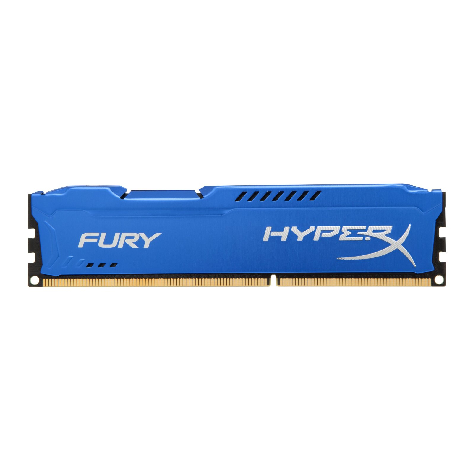 Модуль пам'яті для комп'ютера DDR3 4Gb 1600 MHz HyperX Fury Blu Kingston Fury (ex.HyperX) (HX316C10F/4)
