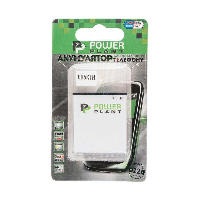 Аккумуляторная батарея PowerPlant Huawei HB5K1H (U8650, C8650, M865) (DV00DV6070)
