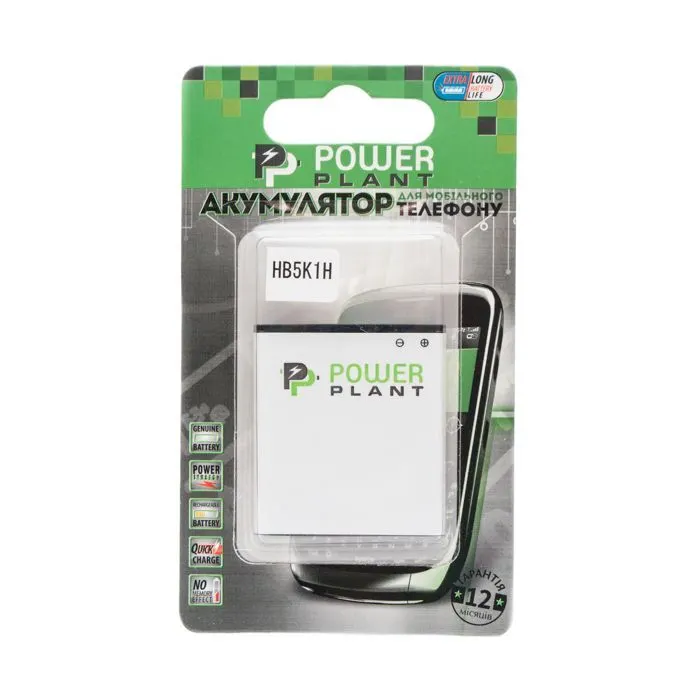 Аккумуляторная батарея PowerPlant Huawei HB5K1H (U8650, C8650, M865) (DV00DV6070)