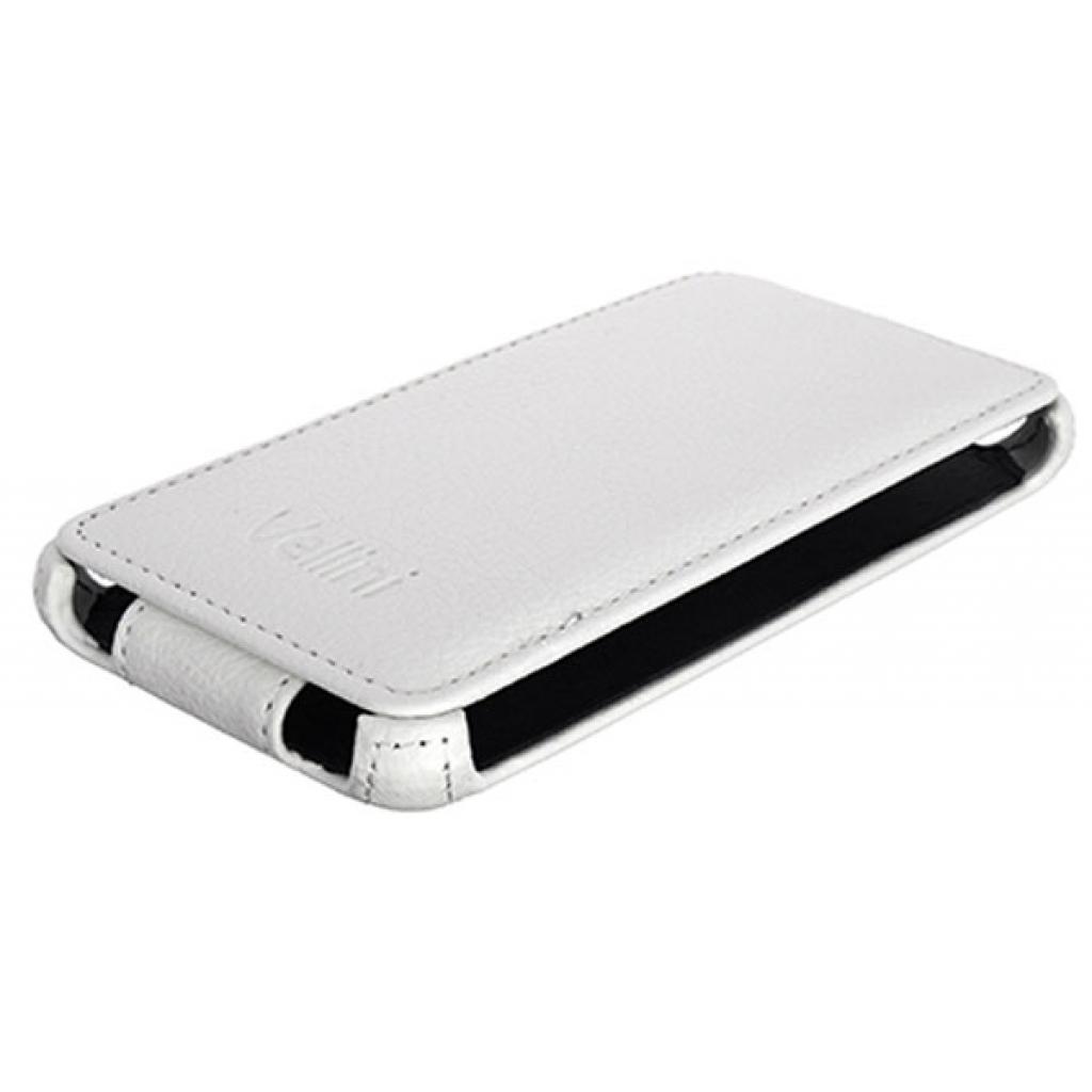 Чохол до мобільного телефона Vellini для Lenovo A536 White /Lux-flip/ (216714) (216714) зображення 4