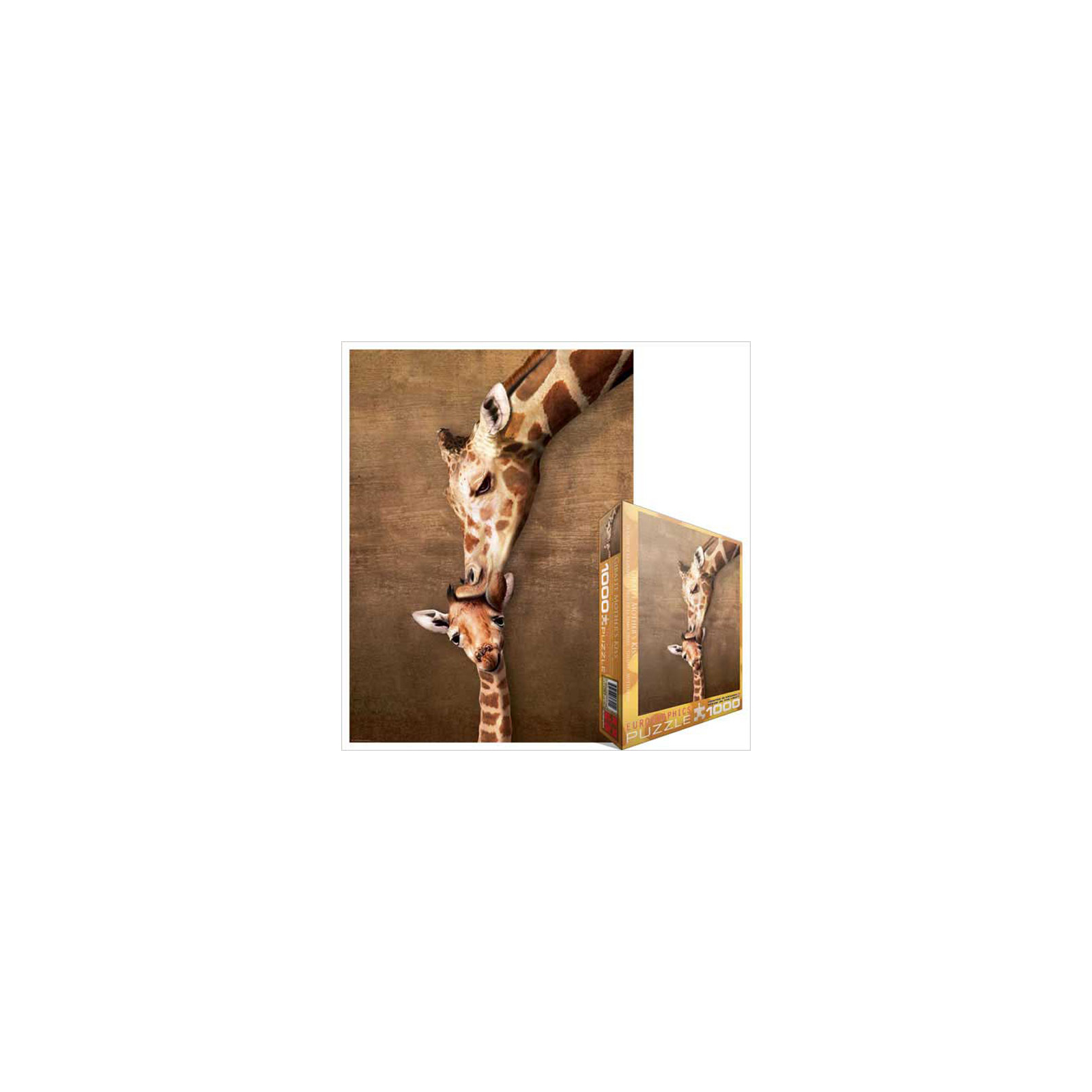 Пазл Eurographics Жирафы - материнский поцелуй (6000-0301)