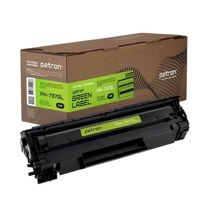 Картридж Patron CANON 737 GREEN Label (PN-737GL)