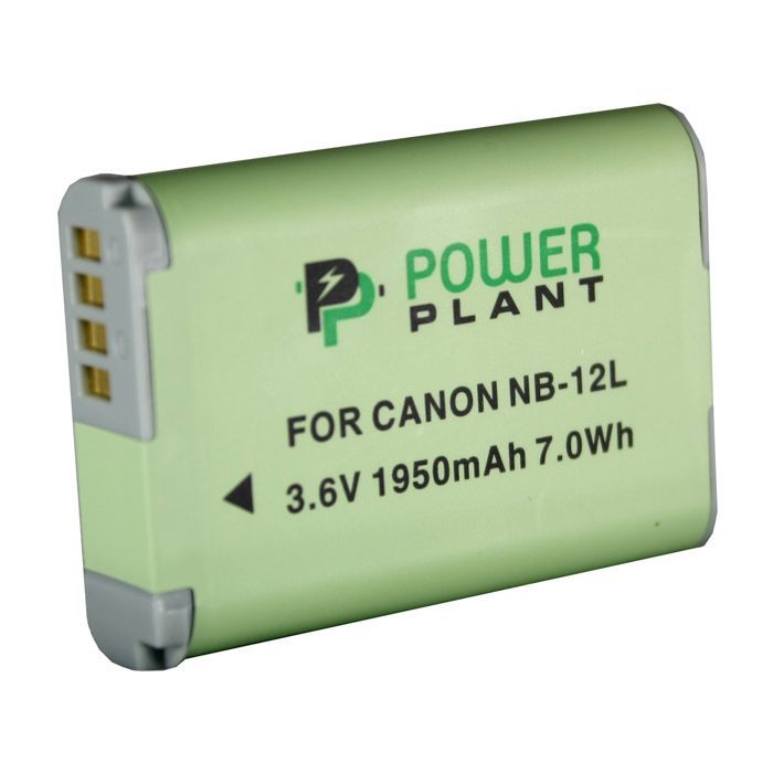 Акумулятор до фото/відео PowerPlant Canon NB-12L (DV00DV1404)