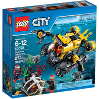 Конструктор LEGO City Supplementary Глубоководная подводная лодка (60092)
