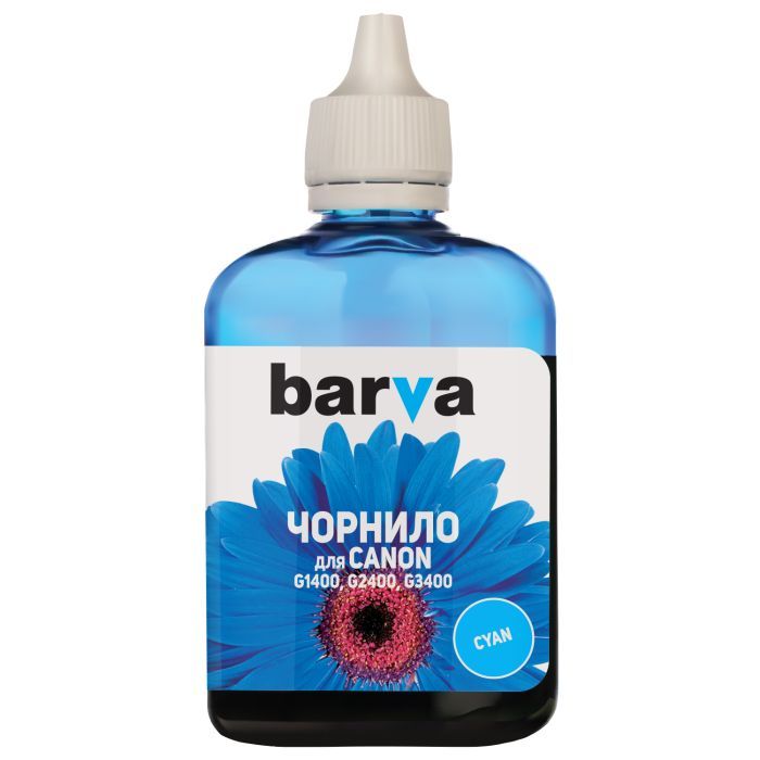 Чернила Barva CANON GI-490 90г BLACK Pigmented (G490-507)