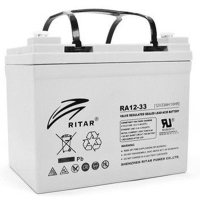 Фото - Батарея для ДБЖ RITAR Батарея до ДБЖ  AGM RA12-33, 12V-33Ah  (RA12-33)