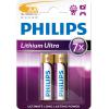 Батарейка Philips Lithium Ultra FR6 * 2 (FR6LB2A/10)