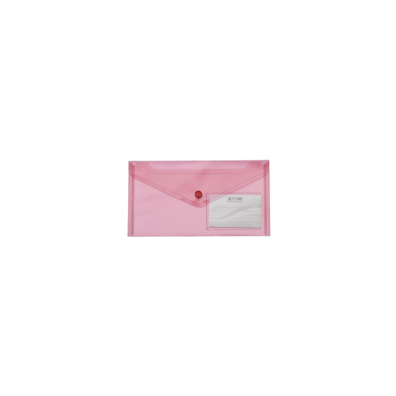 Папка - конверт Buromax DL (240x130мм) TRAVEL, red (BM.3938-05)