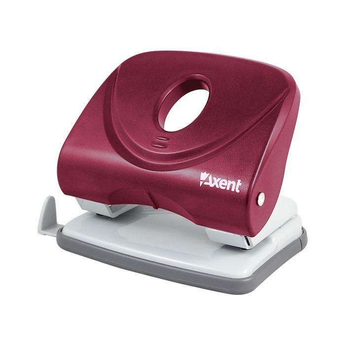Дырокол Axent Welle-2 plastic, 30sheets, red (3830-06-А)