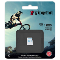 Карта памяти Kingston 64GB microSD class 10 UHS-I U3 (SDCAC/64GBSP) изображение 2