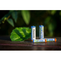 Аккумулятор Panasonic High Capacity AAA 1000 mAh NI-MH * 2 (BK-4HGAE/2BE) изображение 3
