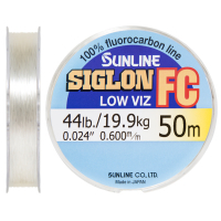 Фото - Волосінь і шнури Sunline Флюорокарбон  SIG-FC 50м 0.600мм 19.9кг поводковый  165 (1658.01.49)