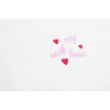Майка Aziz с сердечками белая в комплекте с трусиками (079006-92/G-white) изображение 4