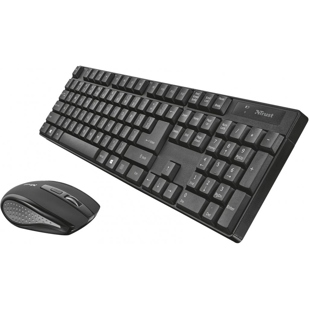 Комплект Trust_акс Ximo Wireless Keyboard with mouse UKR (21628) изображение 3