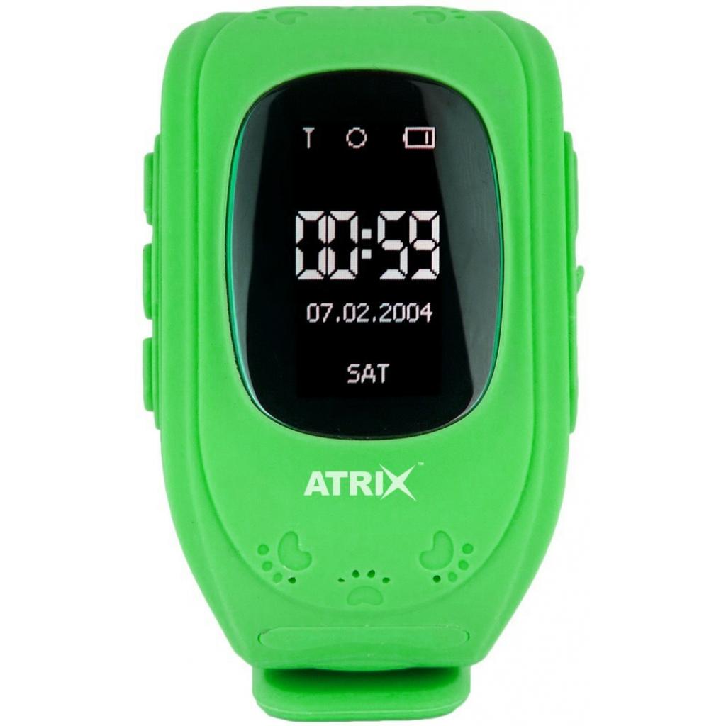 Смарт-часы Atrix Smartwatch iQ300 GPS green изображение 2