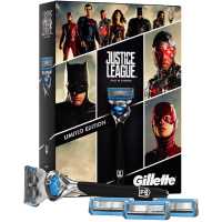 Набор для бритья Gillette Fusion Proshield Chill с 4мя сменными кассетами (7702018455638)