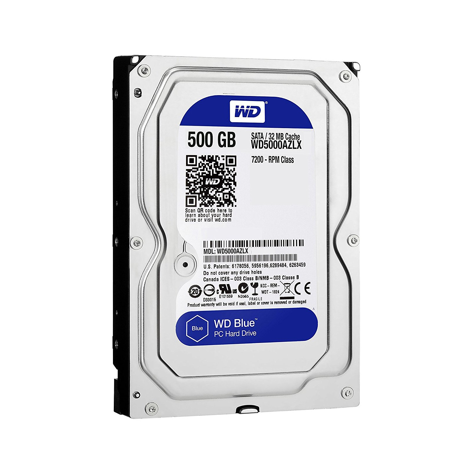 Жорсткий диск 3.5"  500Gb WD (#WD5000AZLX-FR#) зображення 2