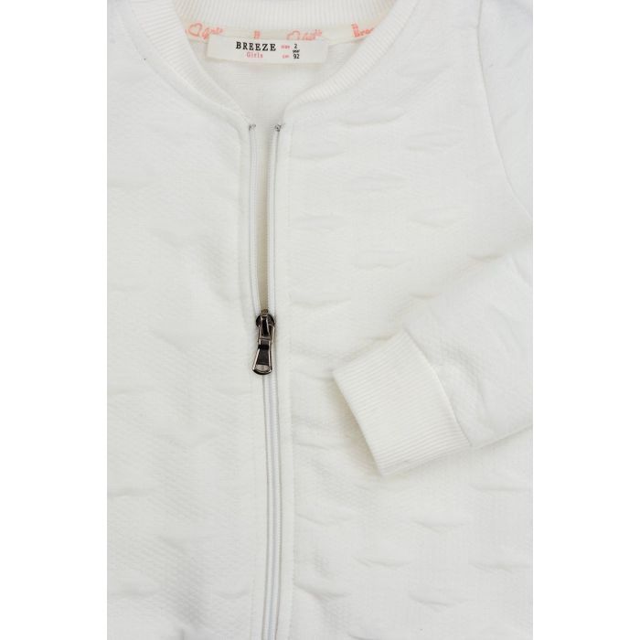 Кофта дитяча Breeze на блискавці (10036-98G-beige) зображення 5