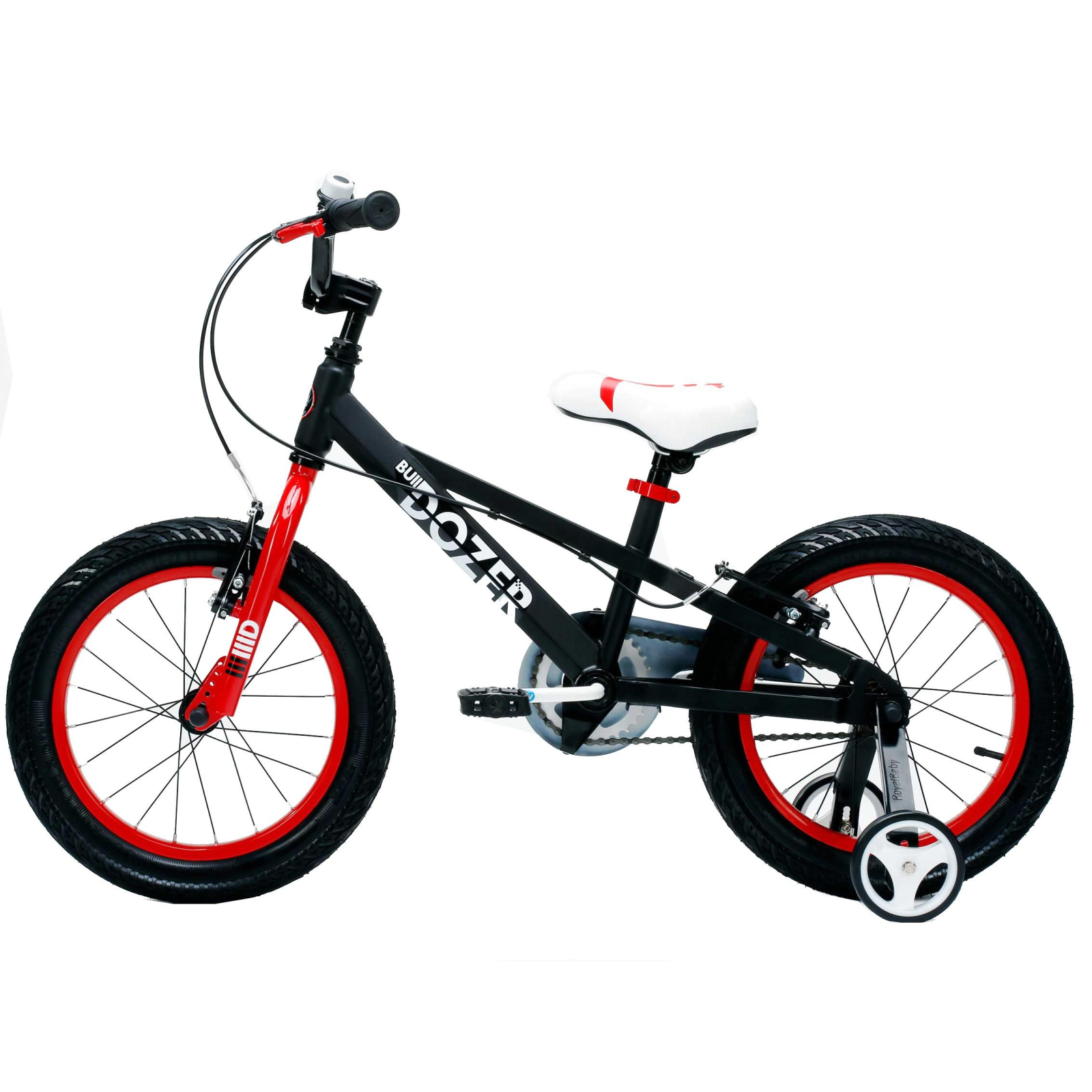 Дитячий велосипед Royal Baby BULL DOZER 16", черный (RB16-23-BLK)