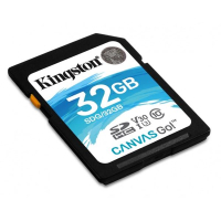 Карта памяти Kingston 32GB SDHC class 10 UHS-I U3 Canvas Go (SDG/32GB) изображение 2