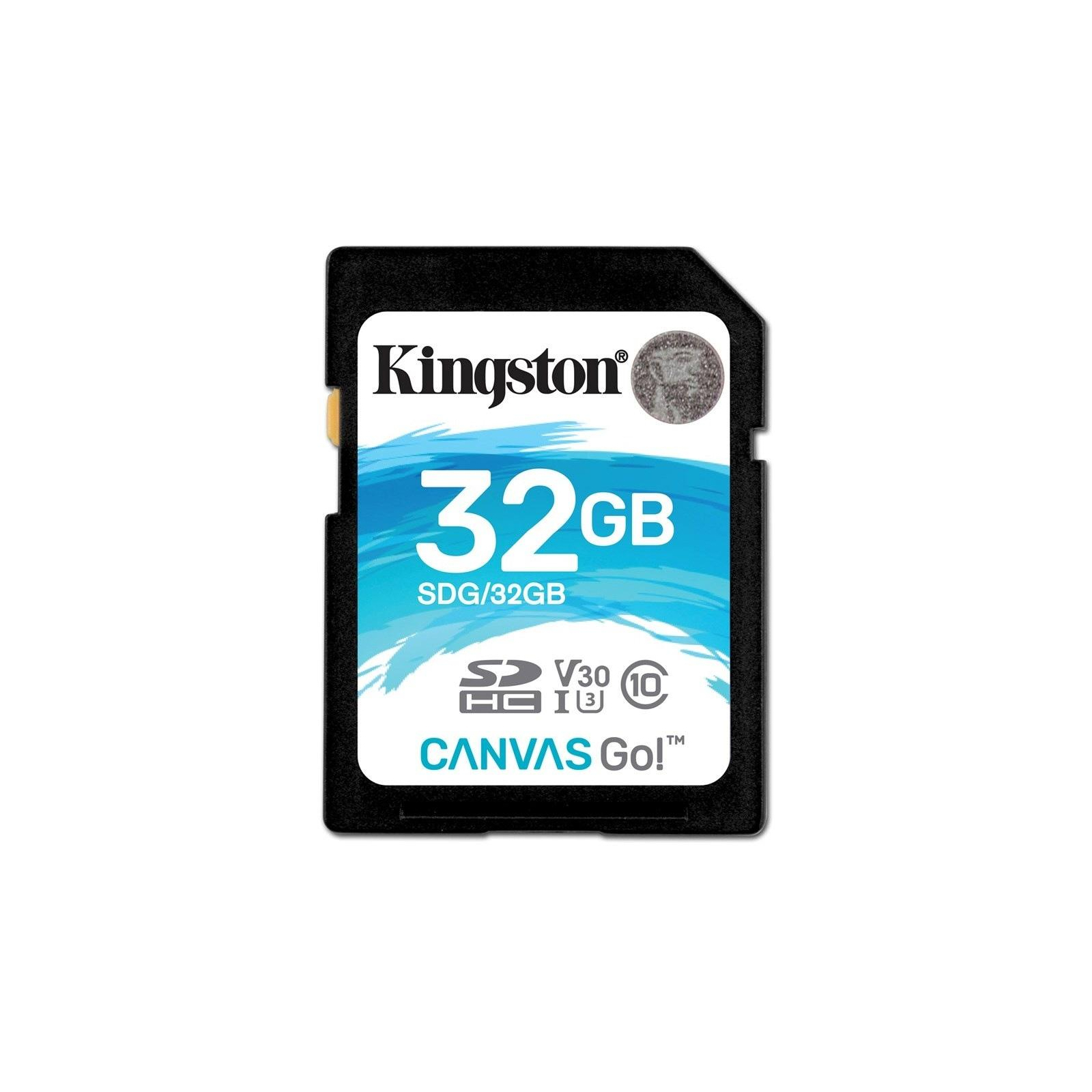 Карта памяти Kingston 32GB SDHC class 10 UHS-I U3 Canvas Go (SDG/32GB)